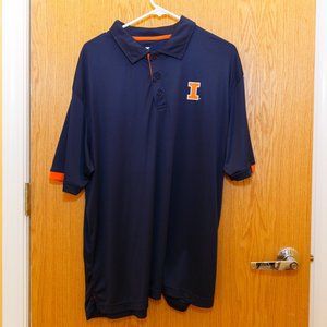 Men's Colosseum Polo - Illinois Fighting Illini